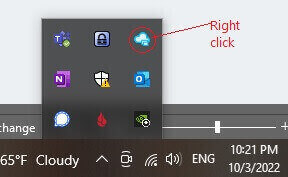 right click