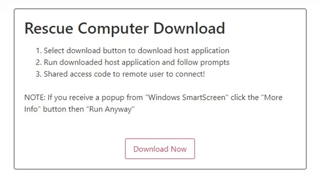 Remote Access Download