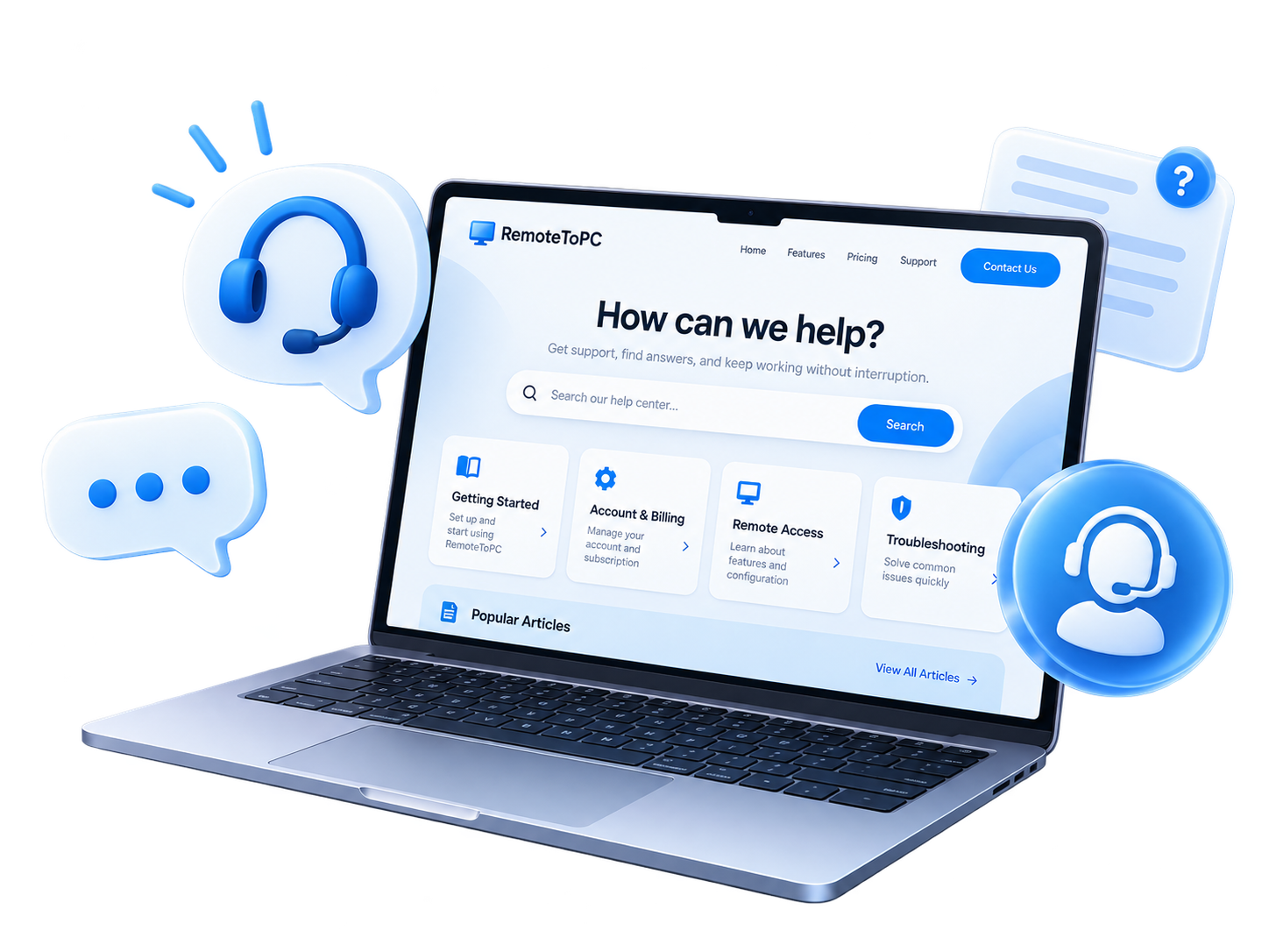 remotetopc help center